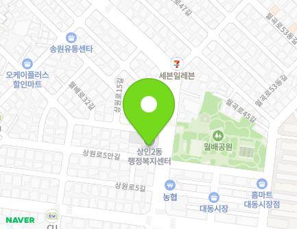 대구광역시 달서구 상원로 27 (상인동, 상인2동행정복지센터) 지도