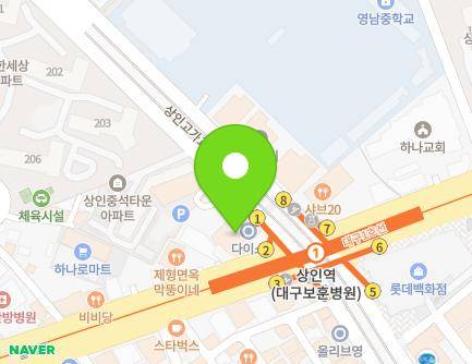 대구광역시 달서구 월배로 219 (상인동, CENTRO TOWER) 지도