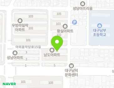 대구광역시 달서구 장기로22길 9 (성당동, 남도아파트) 대구광역시 달서구 장기로22길 9 (성당동, 남도아파트) 지도