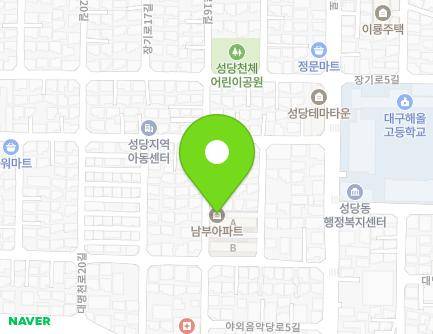 대구광역시 달서구 야외음악당로7길 14 (성당동, 남부세신아파트) 지도