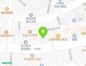 대구광역시 달서구 구마로 243 (성당동) 지도
