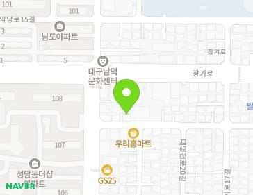 대구광역시 달서구 야외음악당로13길 64 (성당동) 지도