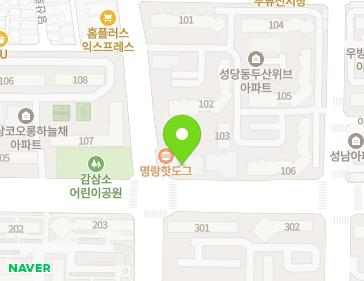 대구광역시 달서구 장기로 140 (성당동) 지도