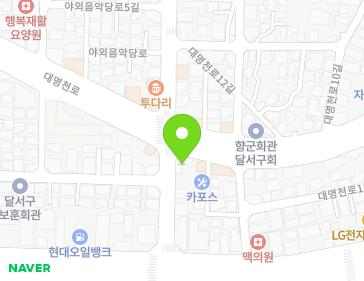 대구광역시 달서구 대명천로 59 (성당동) 지도