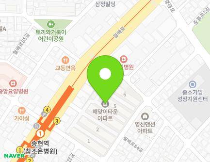 대구광역시 달서구 월배로 420 (송현동, 동서송현해맞이아파트) 지도
