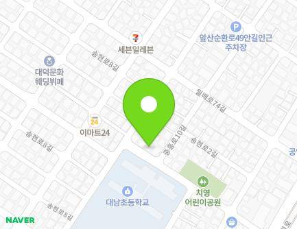 대구광역시 달서구 앞산순환로45길 40 (송현동) 지도