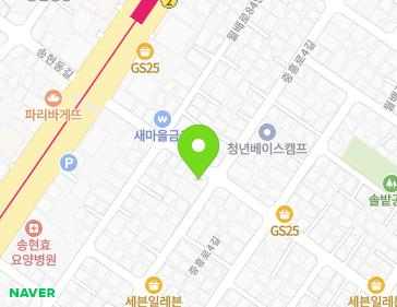 대구광역시 달서구 월배로80길 22 (송현동) 지도