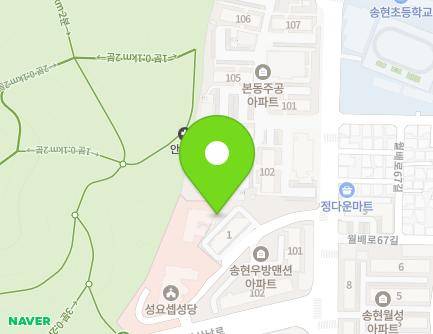 대구광역시 달서구 송현로 103-8 (송현동, 화정리치타운) 지도