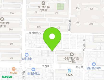 대구광역시 달서구 구마로52안길 73 (송현동) 지도