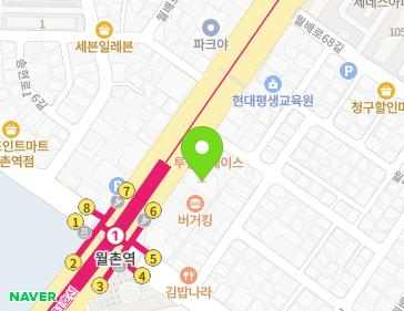 대구광역시 달서구 월배로 322 (송현동) 지도