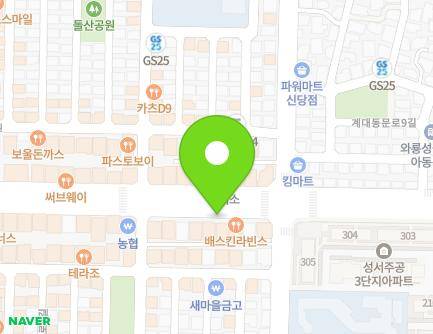 대구광역시 달서구 계대동문로 24-2 (신당동, 가로판매대15) 지도