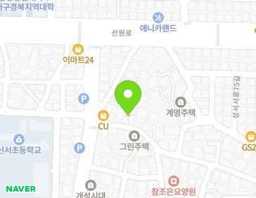 대구광역시 달서구 성서서로73길 68 (신당동) 지도