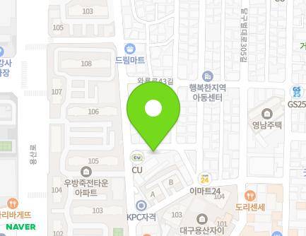 대구광역시 달서구 달구벌대로301길 34-6 (용산동) 지도