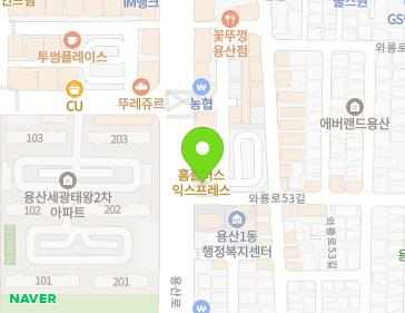대구광역시 달서구 용산로 218 (용산동) 지도