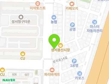 대구광역시 달서구 성지로 72 (용산동) 지도