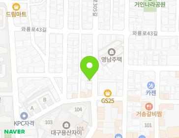 대구광역시 달서구 달구벌대로305길 27 (용산동) 지도