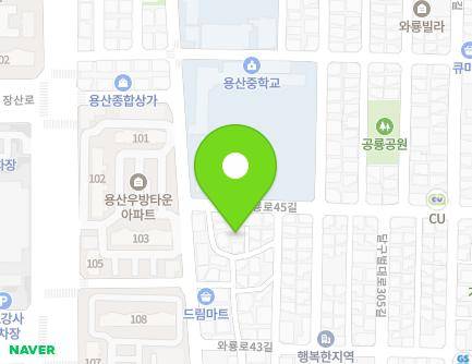 대구광역시 달서구 와룡로45안길 9-1 (용산동) 지도