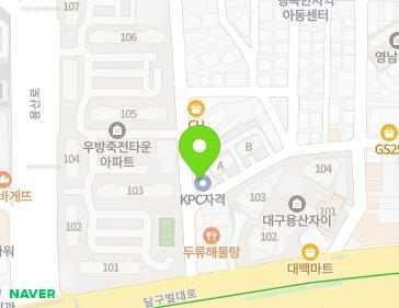 대구광역시 달서구 달구벌대로301길 14 (용산동) 지도