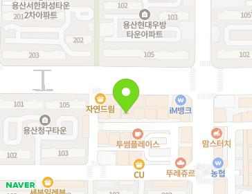 대구광역시 달서구 용산서로 4-26 (용산동) 지도