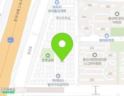 대구광역시 달서구 용산큰못2길 11 (용산동, 용산동다가구주택) 지도