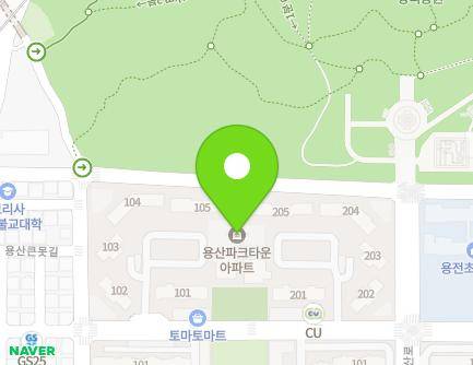 대구광역시 달서구 용산로 259 (용산동, 용산파크타운) 지도