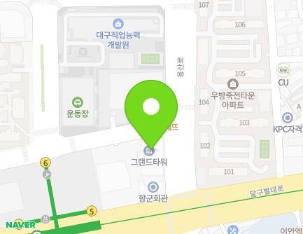 대구광역시 달서구 용산로 141 (용산동, 그랜드M 타워) 지도