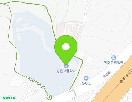 대구광역시 달서구 새방로 77 (용산동, 경원고등학교) 지도