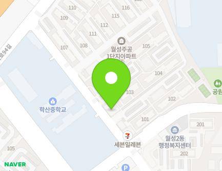 대구광역시 달서구 월성로 74-1 (월성동, 예림유치원) 지도