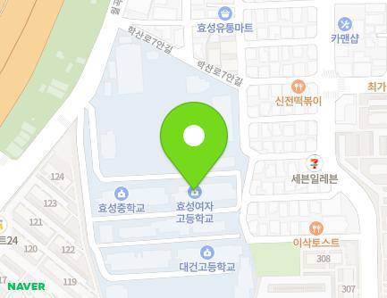 대구광역시 달서구 월곡로94길 48 (월성동, 효성중·여자고등학교) 지도