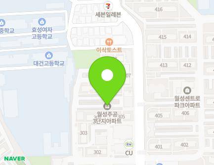 대구광역시 달서구 학산로7길 39 (월성동, 월성주공3단지아파트) 지도