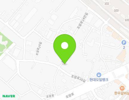 대구광역시 달서구 조암로20길 20 (월암동) 지도