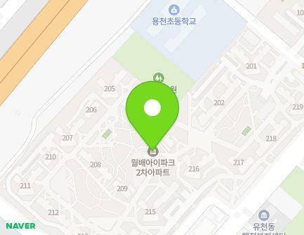 대구광역시 달서구 월배로5길 76 (유천동, 대구월배2차아이파크) 지도