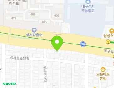 대구광역시 달서구 달구벌대로 1334 (이곡동) 지도