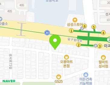 대구광역시 달서구 성서동로65길 24 (이곡동) 지도