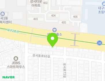 대구광역시 달서구 달구벌대로 1328 (이곡동) 지도