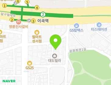 대구광역시 달서구 성서동로60길 62 (장기동, 대도빌라) 지도