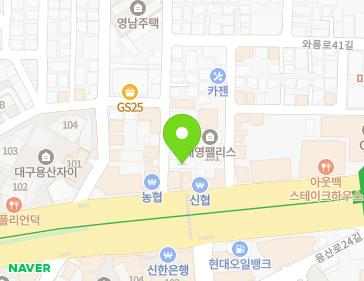 대구광역시 달서구 달구벌대로307길 6 (죽전동, 일신연립) 지도