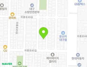 대구광역시 달서구 와룡로45길 18-7 (죽전동, 명광빌라) 지도