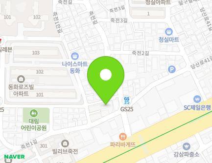 대구광역시 달서구 죽전1길 4 (죽전동, 파라다이스빌라트) 지도