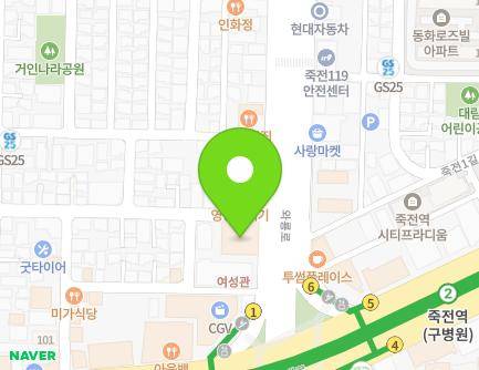 대구광역시 달서구 와룡로 207 (죽전동) 지도