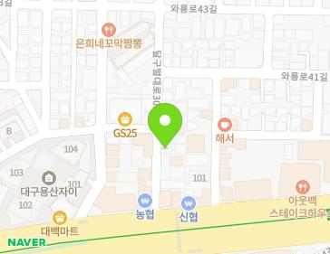 대구광역시 달서구 달구벌대로307길 14 (죽전동) 지도
