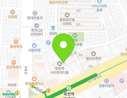 대구광역시 달서구 죽전1길 41 (죽전동, 대구죽전시티프라디움) 지도