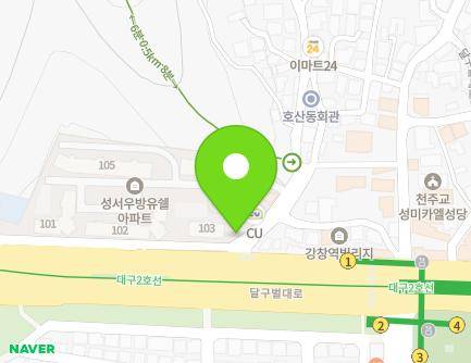 대구광역시 달서구 달구벌대로199길 3 (파호동) 지도