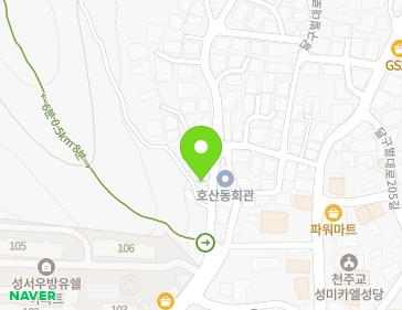 대구광역시 달서구 달구벌대로199길 27 (호산동) 지도