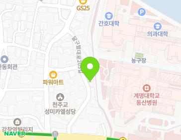 대구광역시 달서구 달구벌대로205길 24 (호산동) 지도