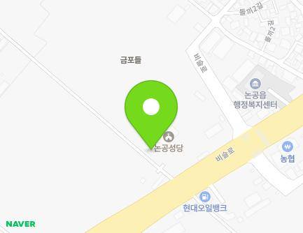 대구광역시 달성군 논공읍 비슬로359길 147 (논공천주교회) 지도