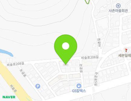 대구광역시 달성군 논공읍 비슬로208길 22 지도