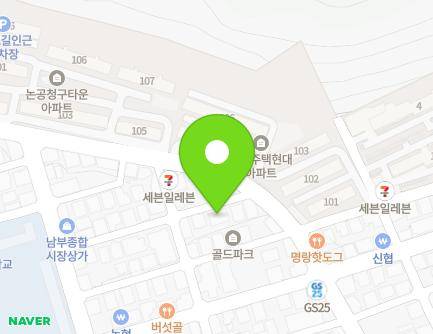 대구광역시 달성군 논공읍 논공로17길 20-8 (용우골든빌라) 지도