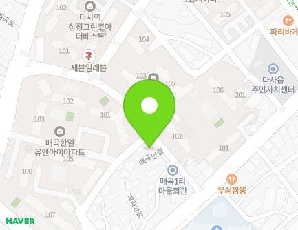 대구광역시 달성군 다사읍 매곡안길 13-6 지도