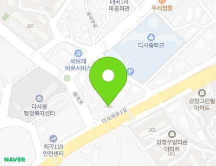 대구광역시 달성군 다사읍 달구벌대로 767 (제2서부교회) 지도